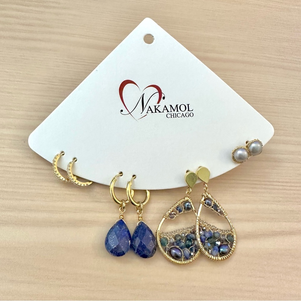 Nakamol - Ross Four Piece Earring Set